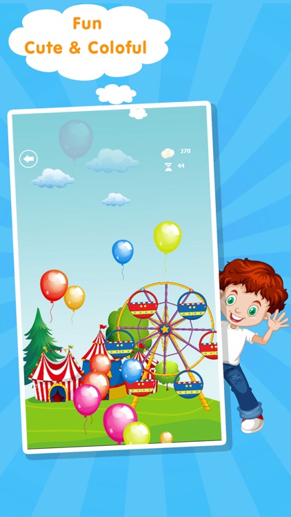 Circus Animal Balloon Popping screenshot-4