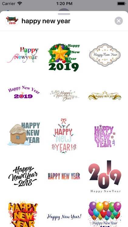 Happy New Year 2019 Sticker screenshot-0