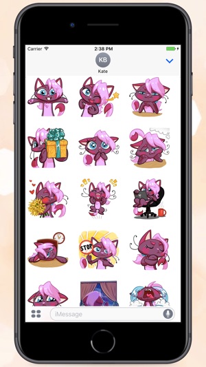 Flirty Cat Stickers(圖2)-速報App