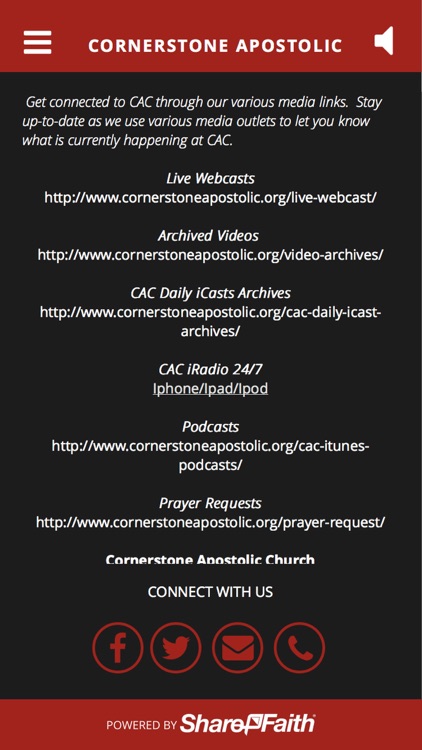 Cornerstone Apostolic screenshot-3