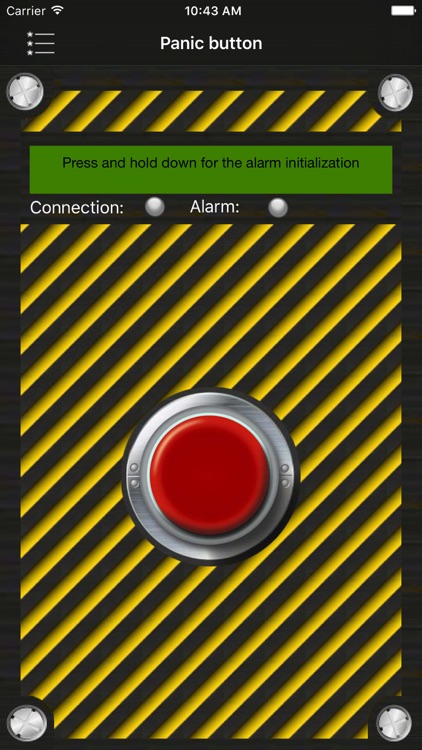 Alarm button