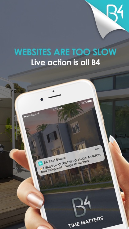 B4 Real Estate - Property app