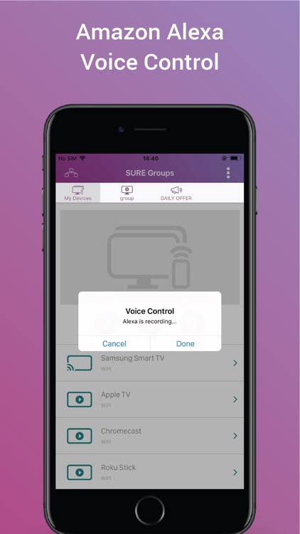 SURE Universal Smart TV Remote screenshot-3