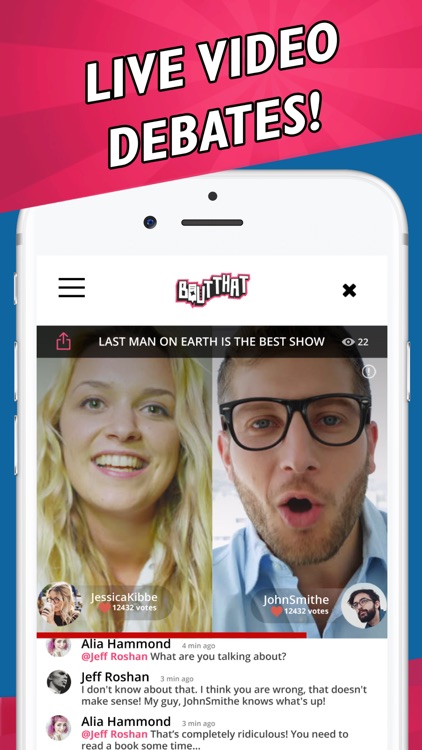 BoutThat - Live Video Debates