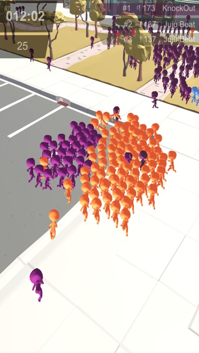 Stickman Crowd in City screenshot 3