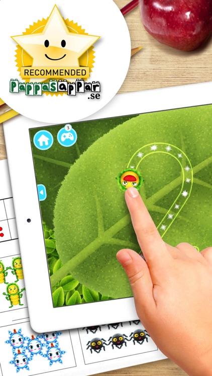 Yum-Yum Numbers: counting and tracing 123 for kids