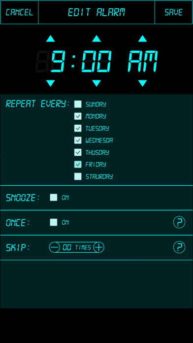 j5 Alarm Clock screenshot 3
