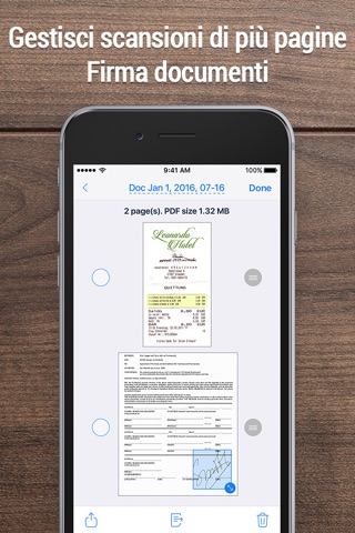 iScanner: PDF Docs Scanner App screenshot 4