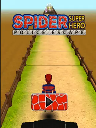 Captura 1 Araña superhéroe escapar policía: hombre de acción iphone