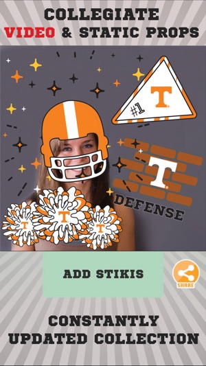 Tennessee Volunteers Animated Selfie Stickers(圖2)-速報App