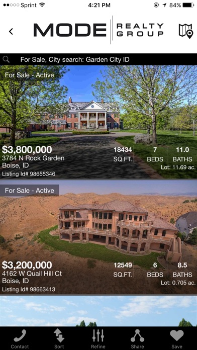 Mode Realty Group Home Search screenshot 2
