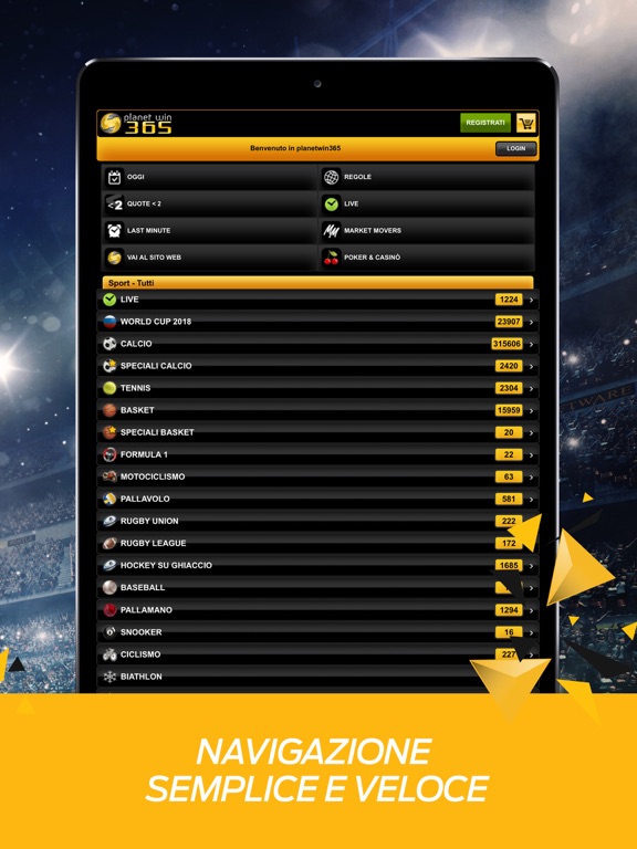 planetwin365 Scommesse Sportのおすすめ画像1