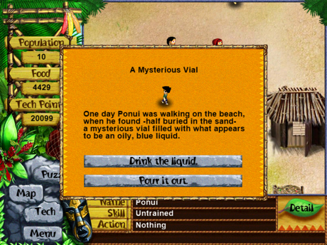 Cheats for Virtual Villagers: Origins