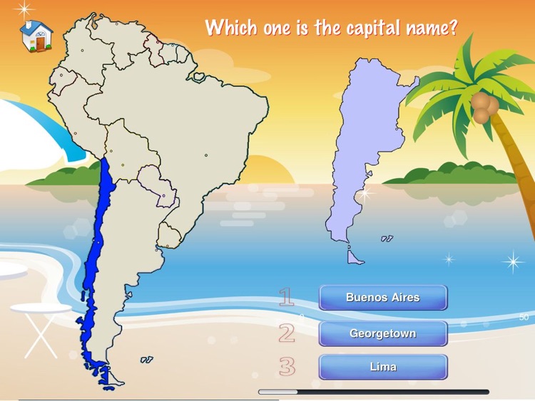 South America Puzzle Map screenshot-3