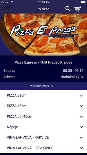 Pizza Express Hradec Kralové