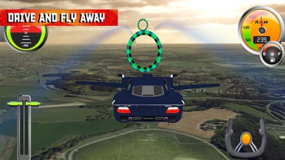 Flying Car: City Driving Sim screenshot 2