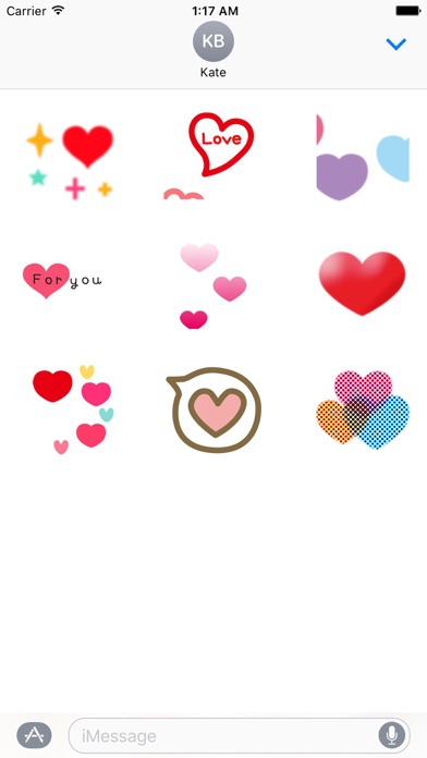 HeartMoji Moving Heart Sticker screenshot 2