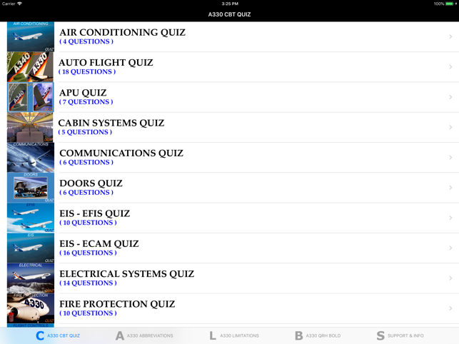 A330 CBT Quiz