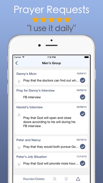 Prayer Notes - A Daily Journal