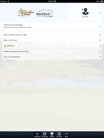 Gordon Pines & Black Bear Golf screenshot 2