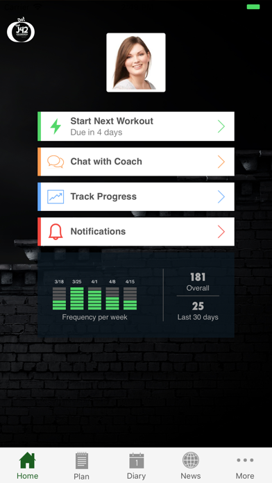 The J42 Wellness Challenge App screenshot 2