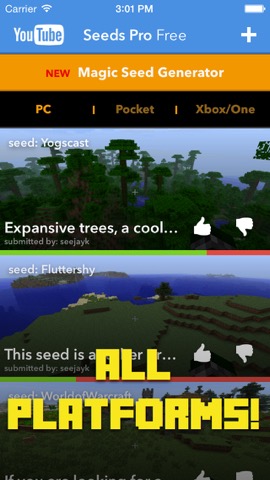 Seeds Pro for Minecraftのおすすめ画像1