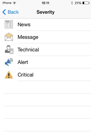NetSupport Notify Console - náhled