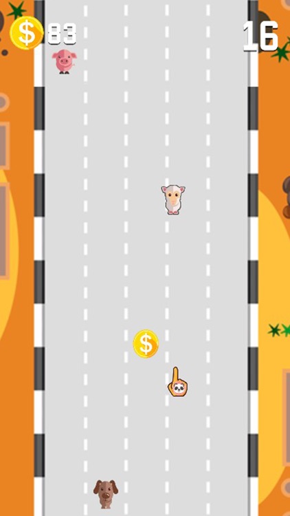 Finger Drive : Dodge Animal! screenshot-3