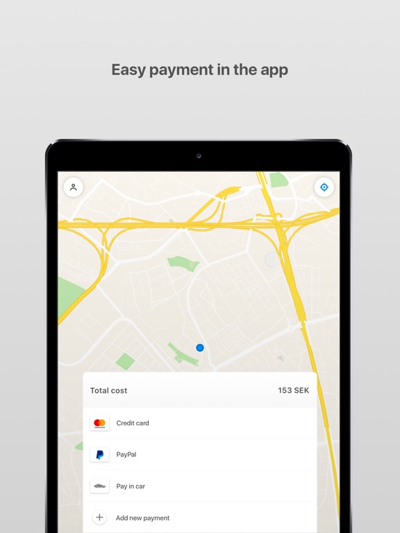 iPad Image of Uppsala Taxi 100 000