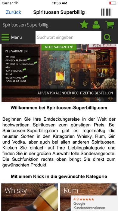 spirituosen-superbillig.com screenshot 2