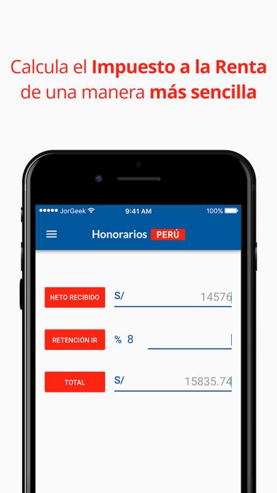 How to cancel & delete Honorarios Perú from iphone & ipad 2