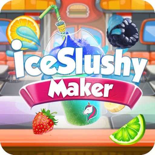 Ice Slushy Maker Rainbow Icon