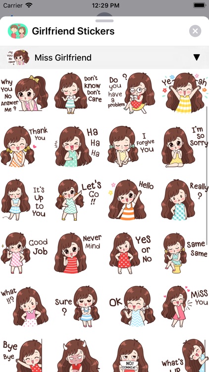 Girlfriend Sticker screenshot-6