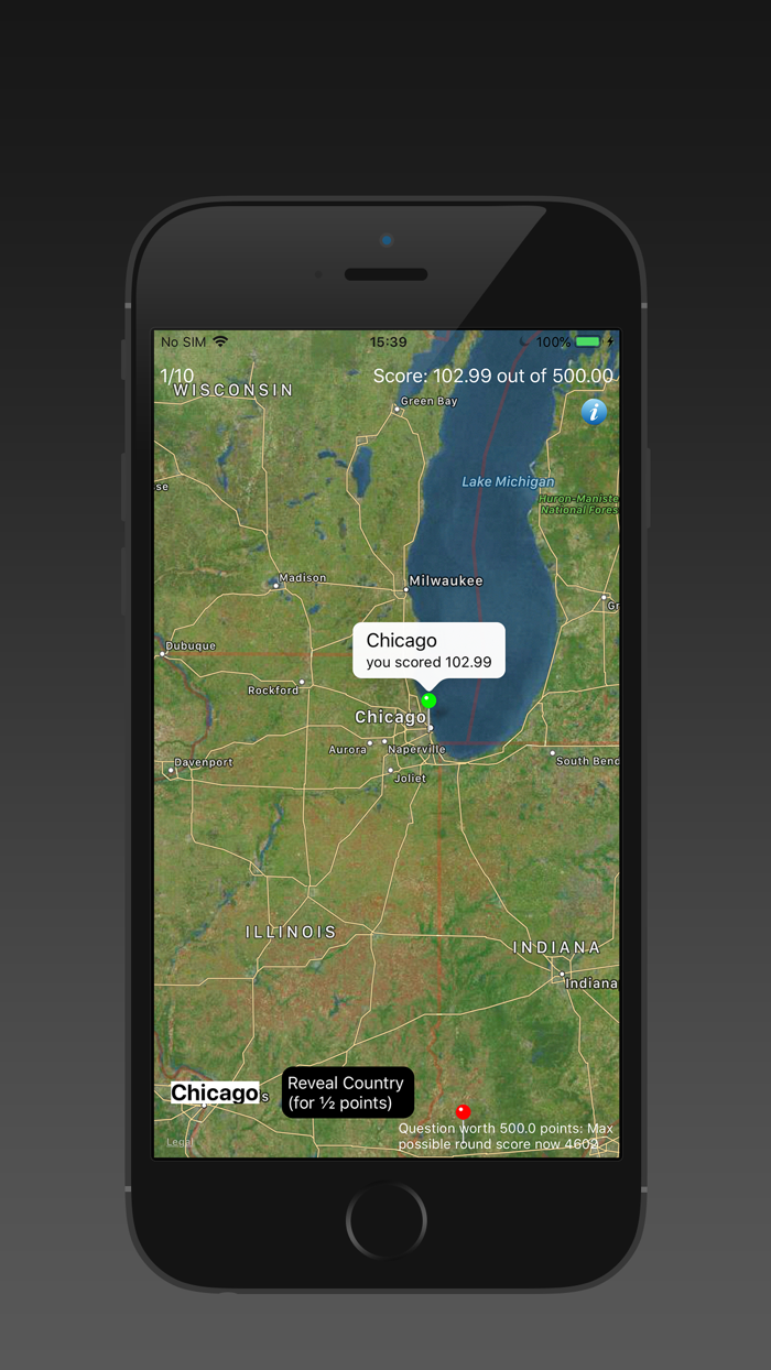 WorldGame Geography Tester