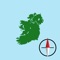 Find out your current location on an Ireland or Northern Ireland Map