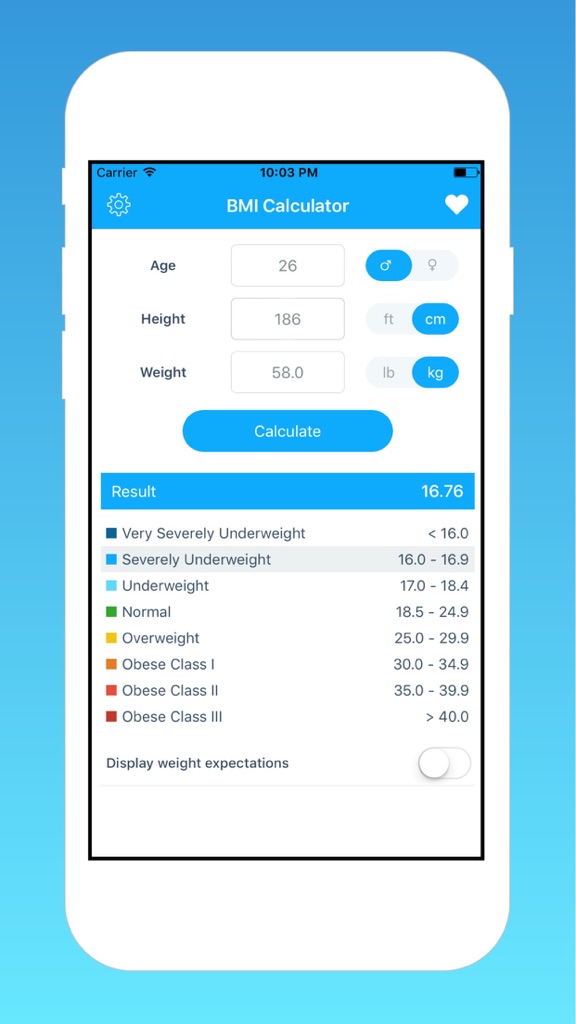 【图】BMI with Weight Expectations(截图1)