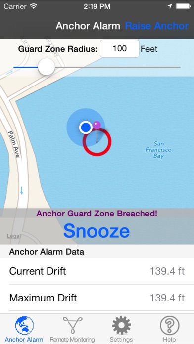 Anchor Alarm for Boaters Screenshot 1