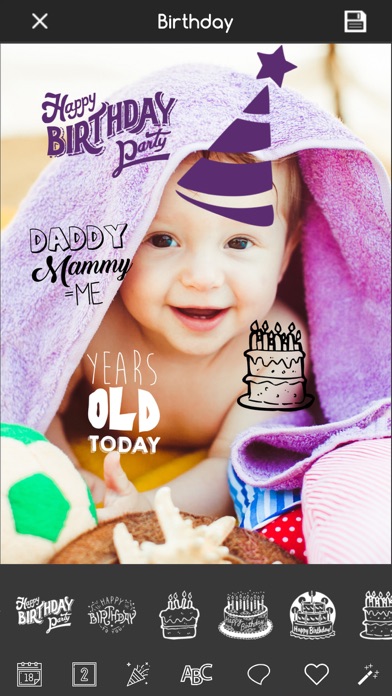 Baby Story Photo Snap Art screenshot 3