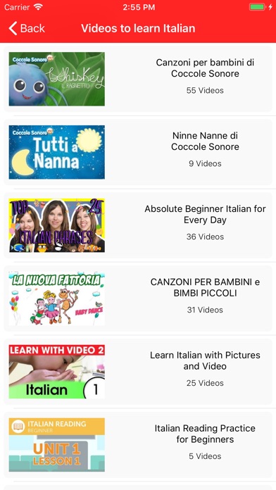Learn Italian For Beginner App Download - Android APK