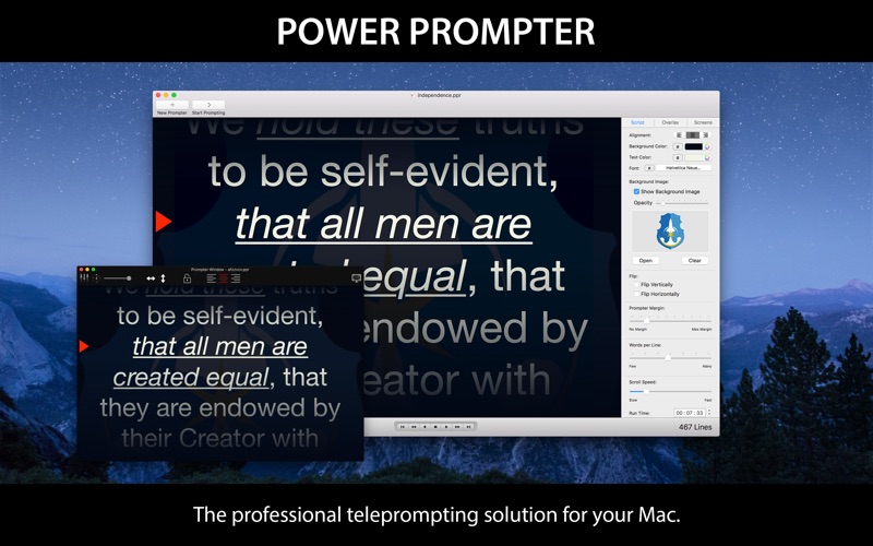 Power Prompter - Teleprompter
