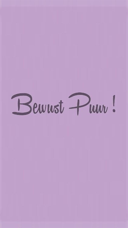 Bewust Puur!