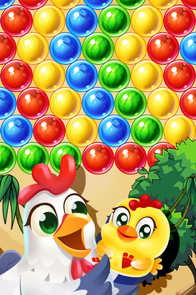 Bubble Fruit Chicken Coco screenshot 2
