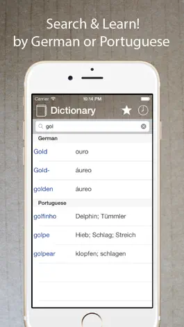Game screenshot German Portuguese Dictionary + mod apk