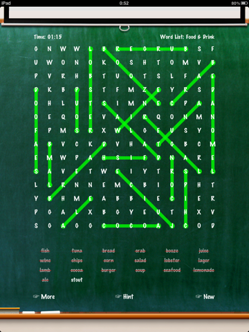 WordSearch (Unlimited) - náhled