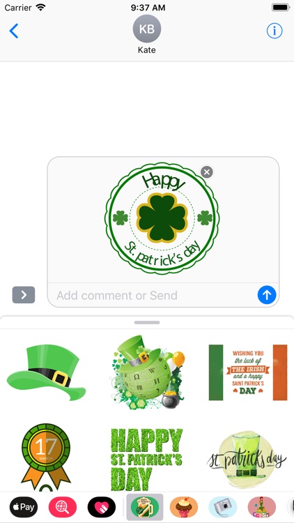 St. Patrick's Day Fun Stickers