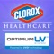 The app helps control and monitor the cycle of the Clorox Healthcare Optimum-UV System Enlight