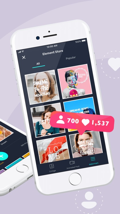 Magic Likes for Photo Collage