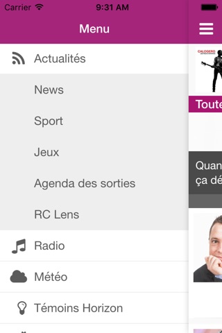 HorizonActu screenshot 2
