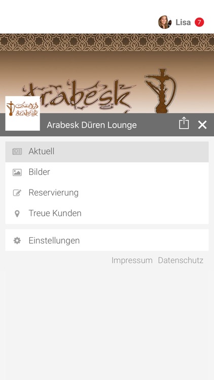 Arabesk Düren Lounge