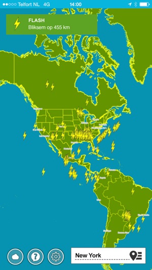 Onweeralarm met bliksemradar(圖5)-速報App